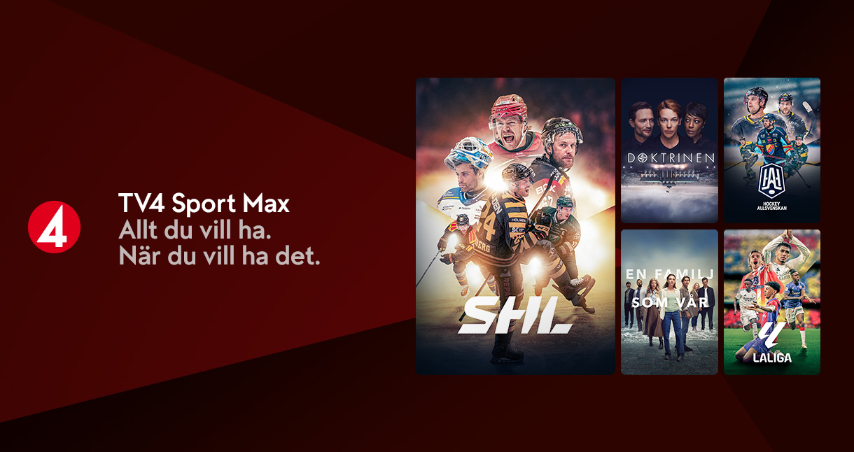TV4 Sport Max hos Allente