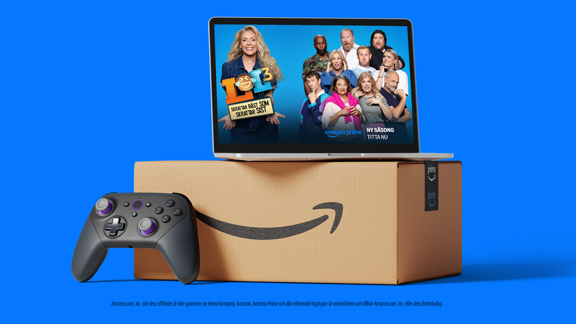 Amazon Prime som tillvalspaket hos Allente