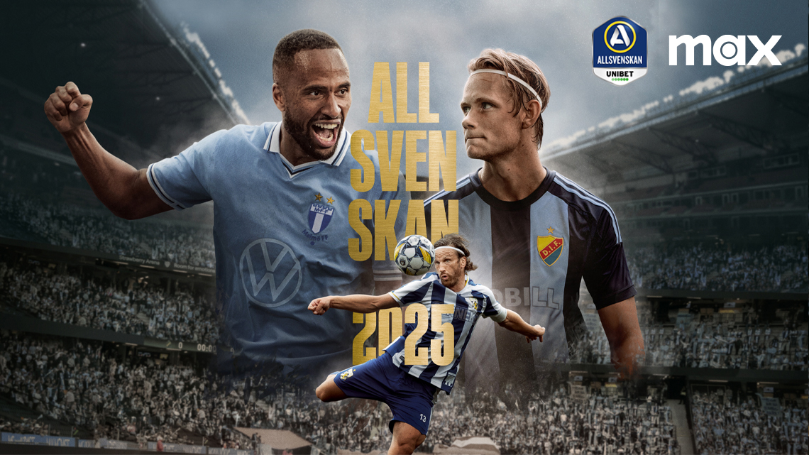 Streama Allsvenskan 2025 på Max Sport med Allente